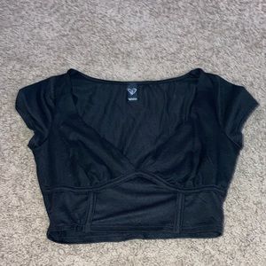 Black Croptop